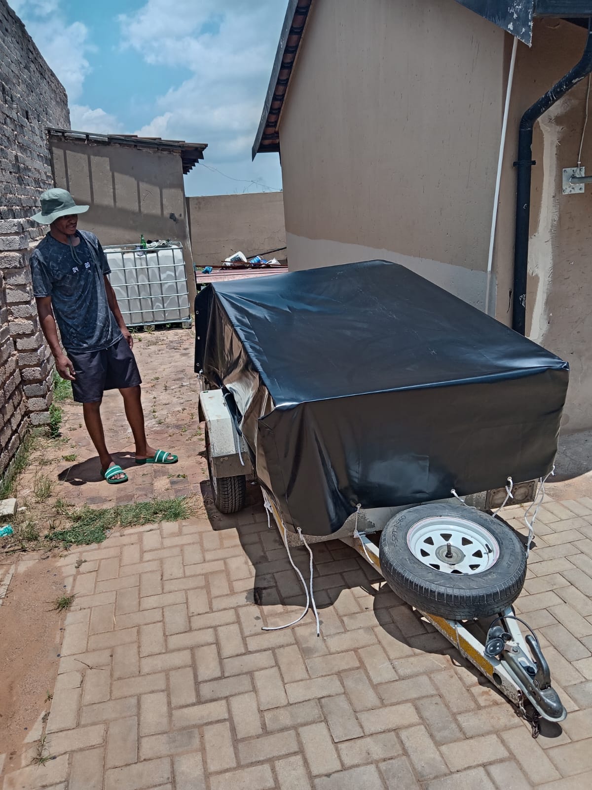 Trailer cover fabrication