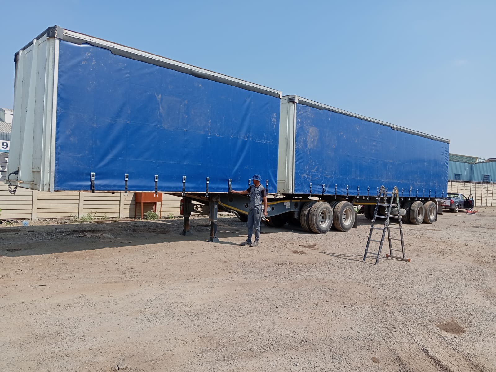 Truck cover build